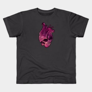 Heart Skull Kids T-Shirt